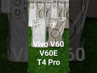 Vivo V60 5G / Vivo T4 Pro 5G / Vivo V60E 5G Royal Star Premium Quality Magsafe Matte Hard Plastic Back Cover Case