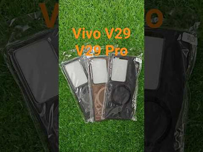 Vivo V29 / Vivo V29 Pro 5G Magsafe Premium Quality Leather ( Side Soft, Back Hard ) Back Cover Case