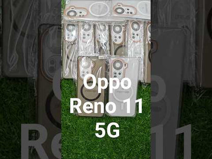 Oppo Reno 11 5G Royal Star Premium Quality Magsafe Matte Hard Plastic Back Cover Case