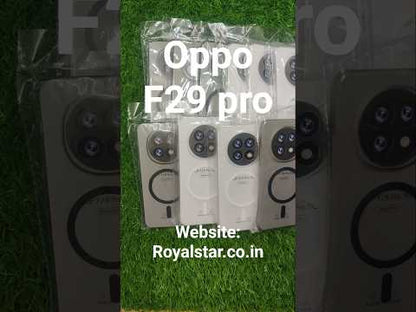 Oppo F29 Pro 5G Premium Quality Magsafe Matte Hard Plastic Back Cover Case