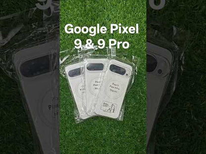 Google Pixel 9 / Pixel 9 Pro 5G Anti Yellow Premium Quality Magsafe Crystal Clear Hard Plastic Back Cover Case