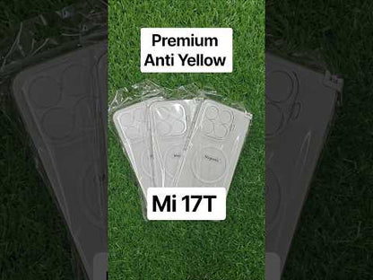 Xiaomi 17T 5G Anti Yellow Premium Quality Magsafe Crystal Clear Hard Plastic Back Cover Case