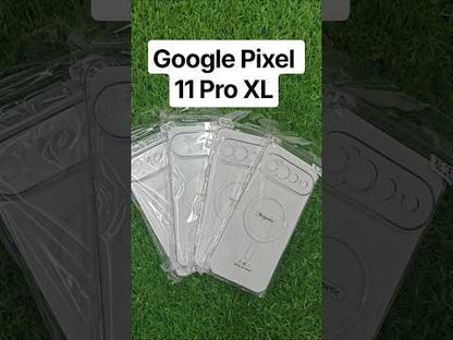 Google Pixel 11 Pro XL 5G Anti Yellow Premium Quality Magsafe Crystal Clear Hard Plastic Back Cover Case