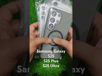 Samsung Galaxy S25 Ultra 5G Premium Quality Magsafe Matte Hard Plastic Back Cover Case