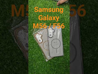 Samsung Galaxy M56 / F56 5G Premium Quality Side Soft + Back Hard Plastic Matte Back Cover Case ( No Magsafe, Only Design )