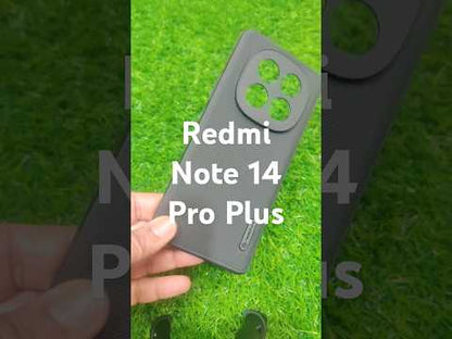 Redmi Note 14 Pro Plus 5G Premium Quality Silicon Soft Frosted Dotted Back Cover Case