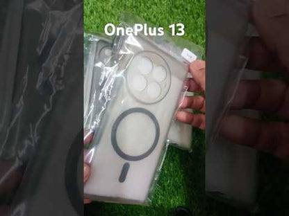 OnePlus 13 5G Premium Quality Magsafe Matte Hard Plastic Back Cover Case