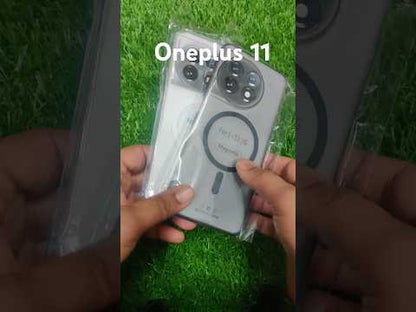 OnePlus 11 5G Premium Quality Magsafe Matte Hard Plastic Back Cover Case