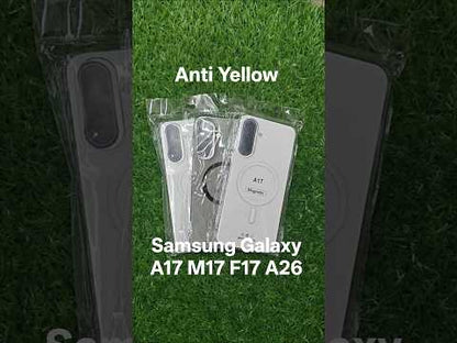Samsung Galaxy A17 / M17 / F17 / A26 5G Anti Yellow Premium Quality Magsafe Crystal Clear Hard Plastic Back Cover Case