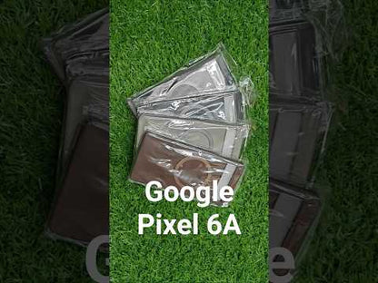 Google Pixel 6A Magsafe Premium Quality Leather ( Side Soft, Back Hard ) Back Cover Case