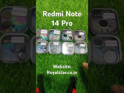 Xiaomi Redmi Note 14 Pro Premium Camera Lens Protector Ring Protection