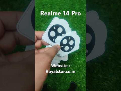 Realme 14 Pro Royal Star 3D 9H Mobile Camera Protection Glass Guard Protector (Pack of 2)