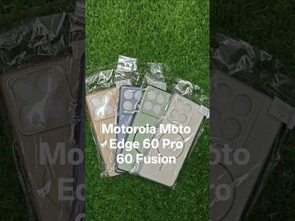Motorola Moto Edge 60 Pro / Motorola Moto Edge 60 Fusion 5G Premium Quality Grip Design ( Side Soft, Back Hard ) Back Cover Case ( No Magsafe, Only Design)
