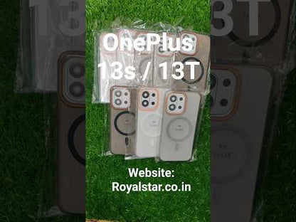 OnePlus 13S / 13T Royal Star Premium Quality Magsafe Matte Hard Plastic Back Cover Case