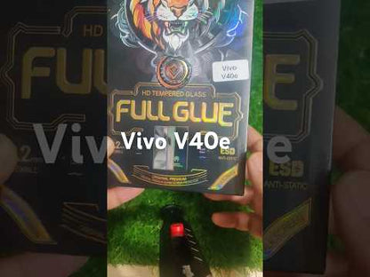 Full Glue Curved Tempered Glass Screen Protector Guard for Vivo V40E