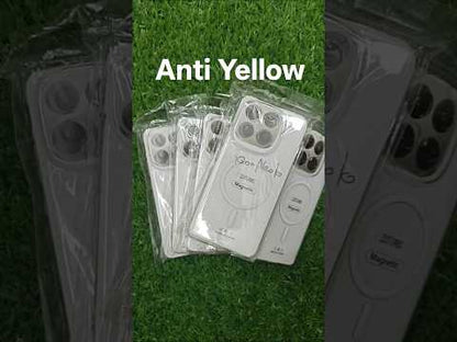 iQOO Neo 10 5G Anti Yellow Premium Quality Magsafe Crystal Clear Hard Plastic Back Cover Case