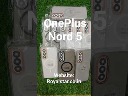 OnePlus Nord 5 / Nord5 Royal Star Premium Quality Magsafe Matte Hard Plastic Back Cover Case