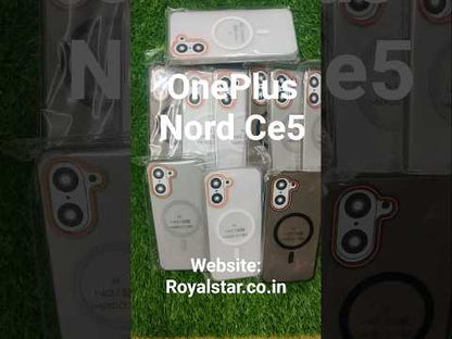 OnePlus Nord CE 5 / Nord CE5 5G Royal Star Premium Quality Magsafe Matte Hard Plastic Back Cover Case