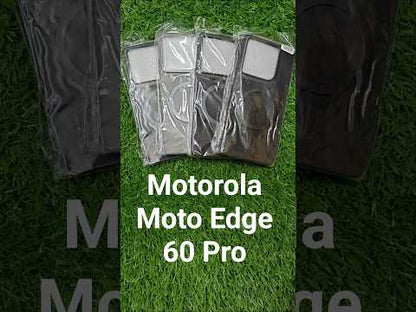 Motorola Moto Edge 60 Pro 5G Magsafe Premium Quality Leather ( Side Soft, Back Hard ) Back Cover Case