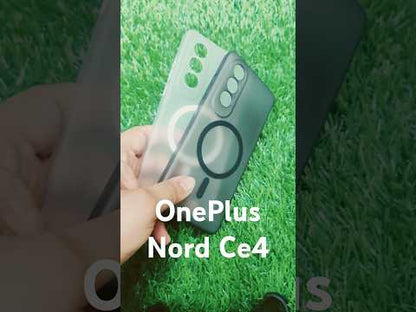 OnePlus Nord Ce4 5G / OnePlus Nord CE 4 5G Premium Quality Magsafe Matte Hard Plastic Back Cover Case