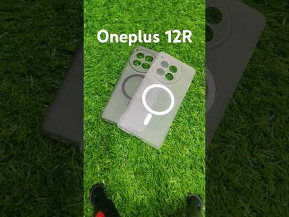 OnePlus 12R 5G Premium Quality Magsafe Matte Hard Plastic Back Cover Case