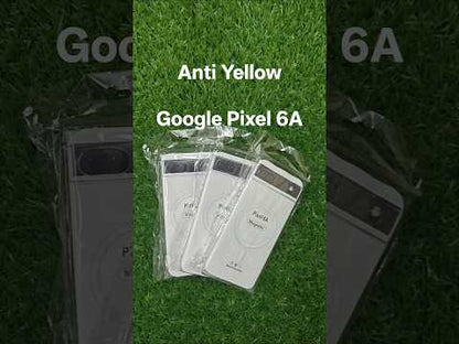 Google Pixel 6A 5G Anti Yellow Premium Quality Magsafe Crystal Clear Hard Plastic Back Cover Case