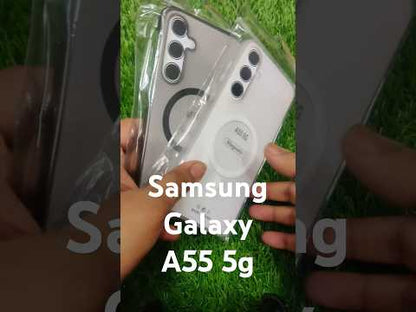 Samsung Galaxy A55 5G Premium Quality Magsafe Matte Hard Plastic Back Cover Case