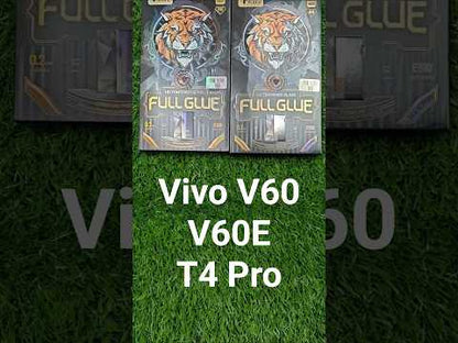 Vivo V60 / T4 Pro / V60E 5G Full Glue Curved Tempered Glass Screen Protector Guard