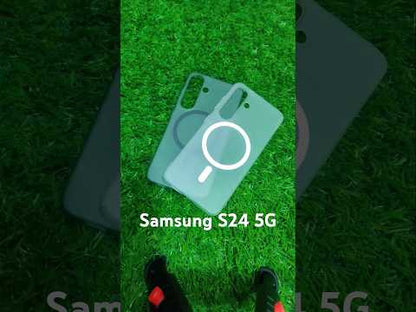 Samsung Galaxy S24 5G Premium Quality Magsafe Matte Hard Plastic Back Cover Case