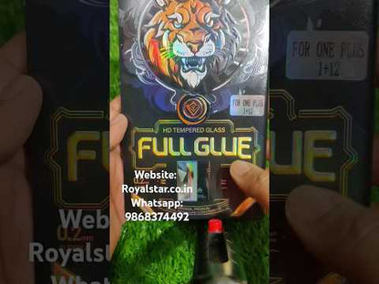 Full Glue Curved Tempered Glass Screen Protector Guard for OnePlus 12R