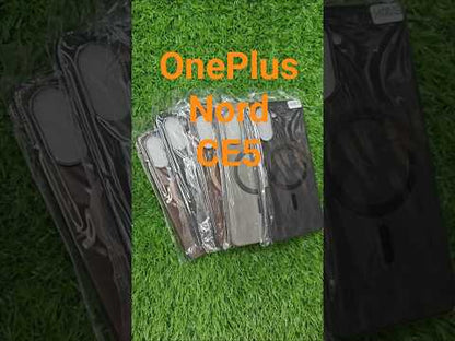 OnePlus Nord CE5 / Nord CE 5 5G Magsafe Premium Quality Leather ( Side Soft, Back Hard ) Back Cover Case