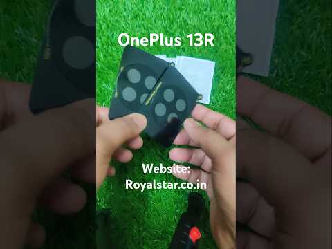 OnePlus 13R 5G Royal Star 3D 9H Mobile Camera Protection Glass Guard Protector (Pack of 2)