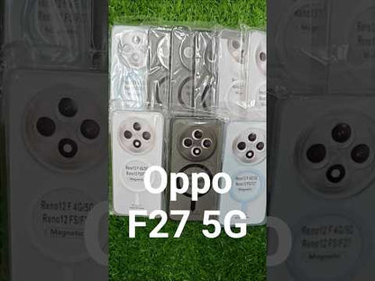 Oppo F27 5G Premium Quality Magsafe Matte Hard Plastic Back Cover Case