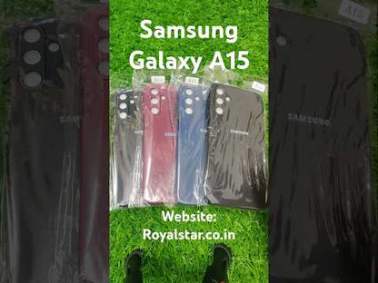 Samsung Galaxy A15 Premium Quality Silicon Soft Back Cover Case