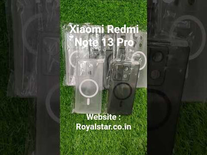 Xiaomi Redmi Note 13 Pro 5G Premium Quality Magsafe Matte Hard Plastic Back Cover Case