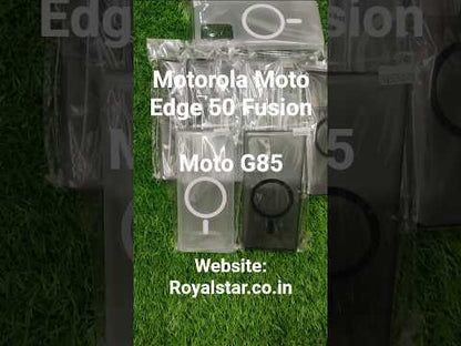 Motorola Edge 50 Fusion / Moto G96 5G Premium Quality Magsafe Matte Hard Plastic Back Cover Case