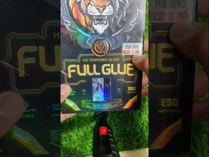 Full Glue Curved Tempered Glass Screen Protector Guard for Realme 11 Pro Plus