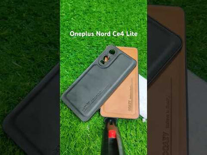 OnePlus Nord Ce4 Lite 5G / OnePlus Nord Ce 4 Lite 5G Premium Quality Silicon Leather Back Cover Case