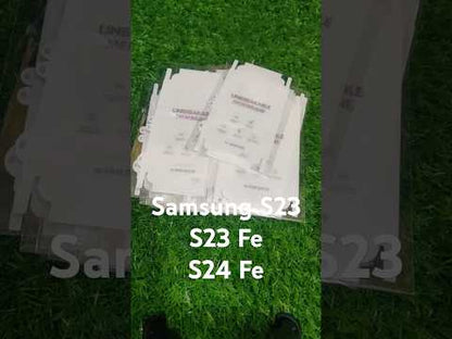Samsung Galaxy S24 Fe / S24Fe 5g Matte Finish Back Membrane Protector Protection Guard