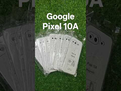 Google Pixel 10A 5G Anti Yellow Premium Quality Magsafe Crystal Clear Hard Plastic Back Cover Case