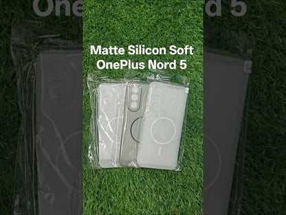 OnePlus Nord 5 / Nord5 5G Premium Quality Matte Silicon Soft Back Cover Case ( No Magsafe, Only Design )