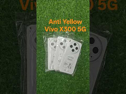 Vivo X300 5G Anti Yellow Premium Quality Magsafe Crystal Clear Hard Plastic Back Cover Case