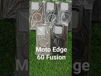 Motorola Moto Edge 60 Fusion / Moto Edge 60 / Edge 60S 5G Magsafe Premium Quality Leather ( Side Soft, Back Hard ) Back Cover Case