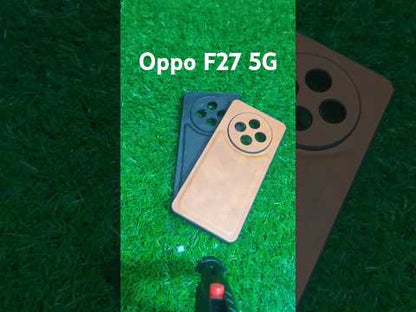 Oppo F27 5G Premium Quality Silicon Leather Back Cover Case