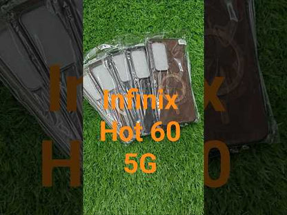 Infinix Hot 60 5G Magsafe Premium Quality Leather ( Side Soft, Back Hard ) Back Cover Case