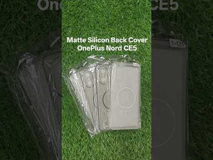 OnePlus Nord CE5 / Nord CE 5 5G Premium Quality Matte Silicon Soft Back Cover Case ( No Magsafe, Only Design )