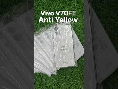 Vivo V70FE / V70 FE 5G Anti Yellow Premium Quality Magsafe Crystal Clear Hard Plastic Back Cover Case