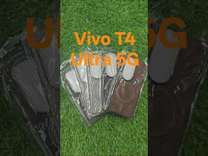 Vivo T4 Ultra (5G) Magsafe Premium Quality Leather ( Side Soft, Back Hard ) Back Cover Case