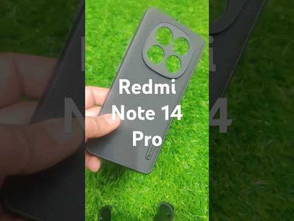 Xiaomi Redmi Note 14 Pro 5G Premium Quality Silicon Soft Frosted Dotted Back Cover Case