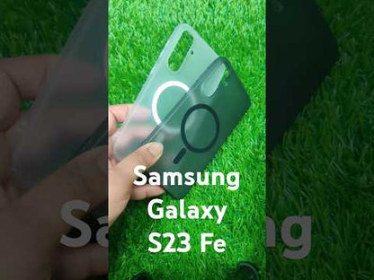 Samsung Galaxy S23FE / S23 FE Premium Quality Magsafe Matte Hard Plastic Back Cover Case